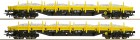 67131 Roco Set of 2 flat cars with gravel load
